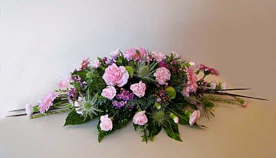 Horizontal Floral Arrangement