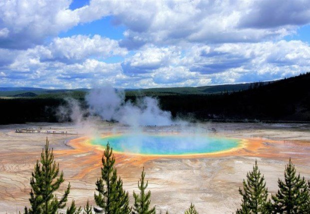 Yellowstone National Park in Wyoming